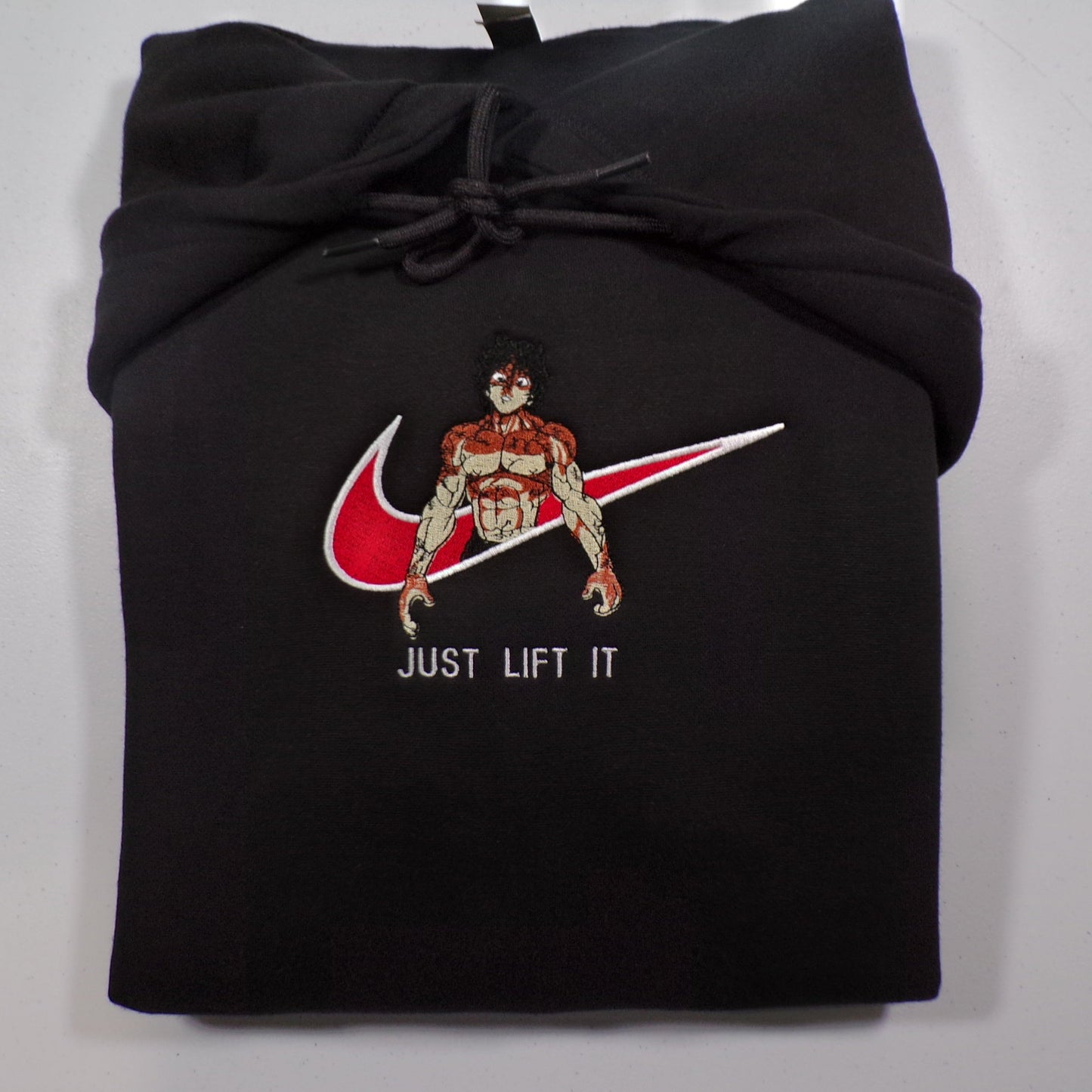 “Just Lift It Baki” Embroidered Hoodie - Buy One Get One 50% OFF