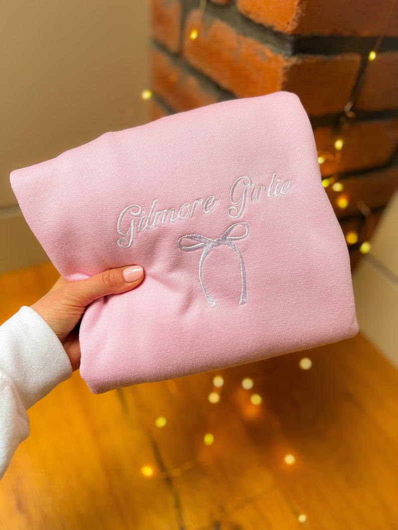 "Gilmore Girlie" Embroidered Sweatshirt - Buy One Get One 50% OFF